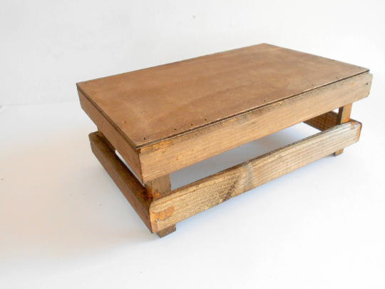 Wooden vintage crate- brown