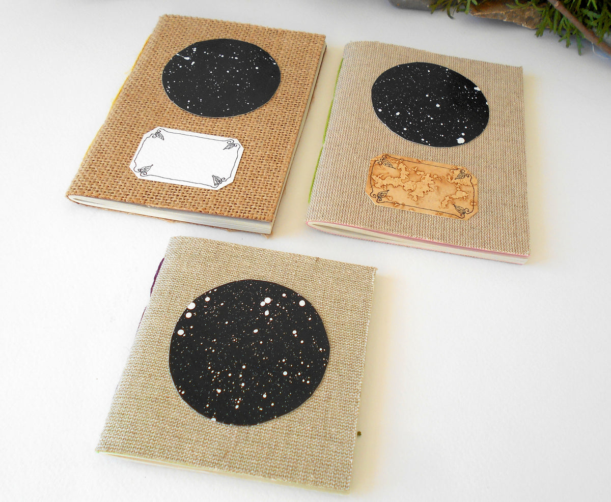 Handmade Art notebooks set