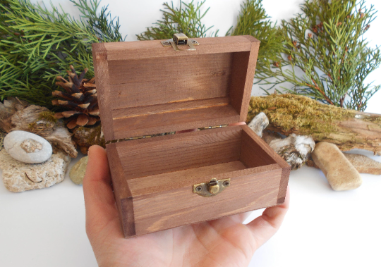 Small Wooden Jewelry Box