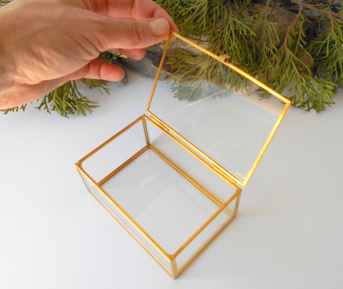 Small Glass Box Design Glass transparent small display box - Exiarts & Ecocrafts