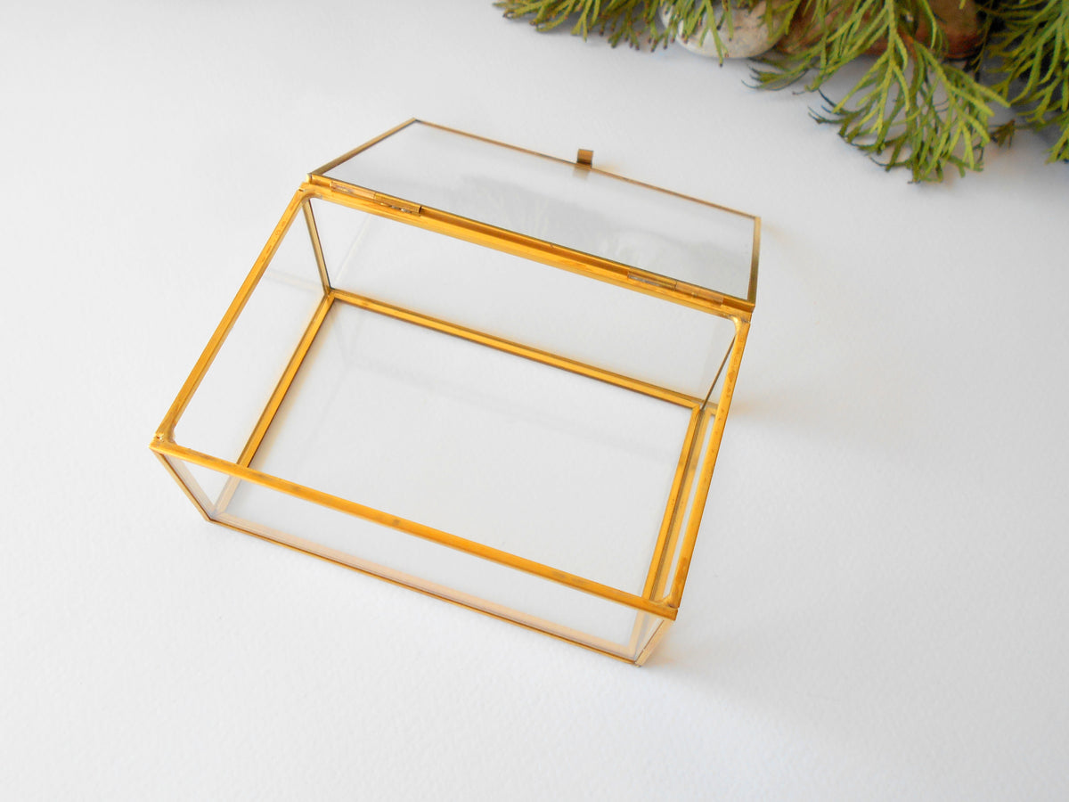 Small Glass Box Design Glass transparent small display box - Exiarts & Ecocrafts