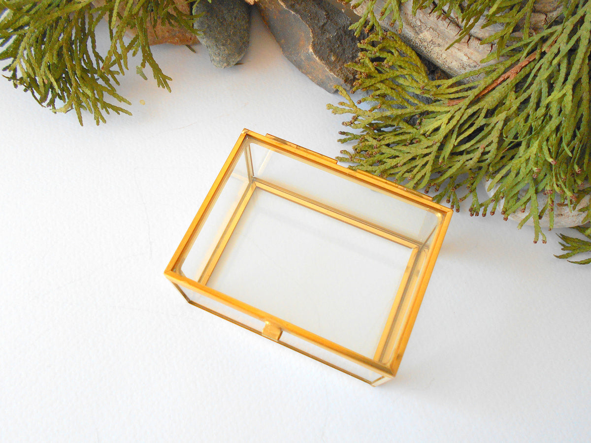 Small Glass Box Design Glass transparent tiny display box - Exiarts & Ecocrafts