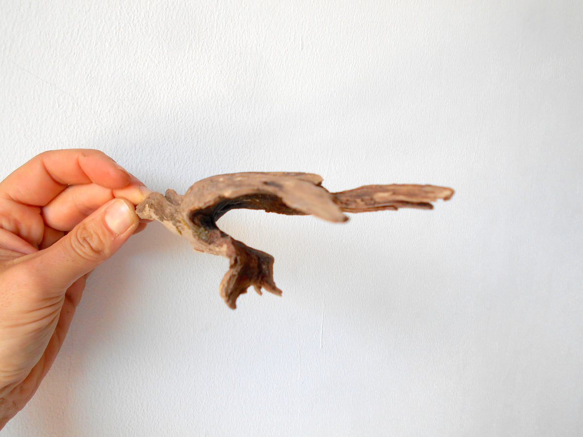 This is a naturally formed driftwood with a unique surface formed in a forest in the Rhodopes Mountain in Southern Europe- country Bulgaria. This piece of wood has been formed for many years and time has exposed the inner parts of the old tree wood.&amp;nbsp;  Size: about 8&#39;&#39; x 2.5&#39;&#39; x 1.5&#39;&#39;-&amp;nbsp; 20.5 x 6 x 4 cm.&amp;nbsp;