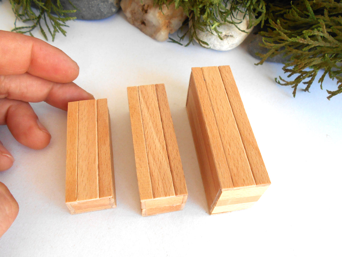 1:12 scale miniature keepsake boxes with lids - Handmade miniature lidded boxes 1/12 scale - iniature lidded box 1/12 scale - Set Number 31