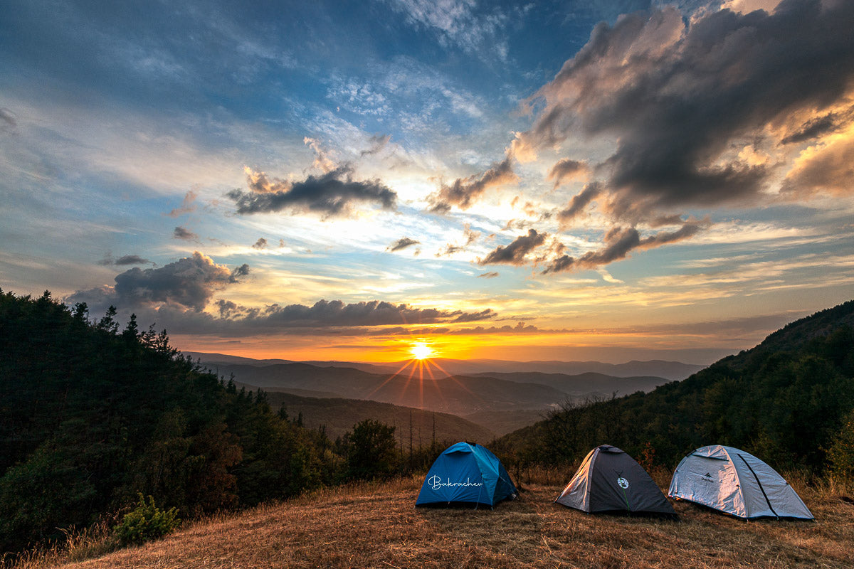Sunset from Erul Mountain- nature photography wall art print- photo wall decor- Bulgarian landscape photo print