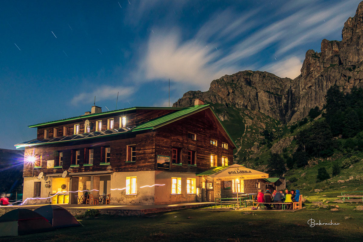 Mountain hut nature photography wall art print- photo wall decor- the 'Paradise hut' in the Balkan Mountains- Bulgarian landscape